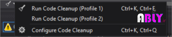 code-cleanup-profile